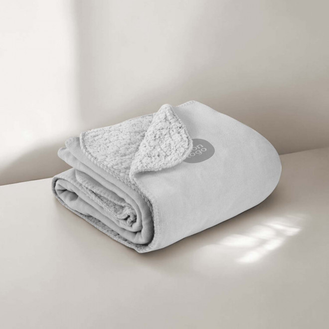 PLAID DOUBLE SHERPA MIE PERSONNALISE 'COONRE' 420GR/M²