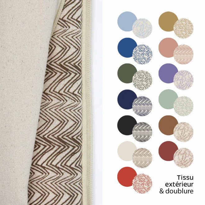 HOUSSE PERSONNALISABLE TAILLE M STUDIO BY HINDBAG® 'LEO'