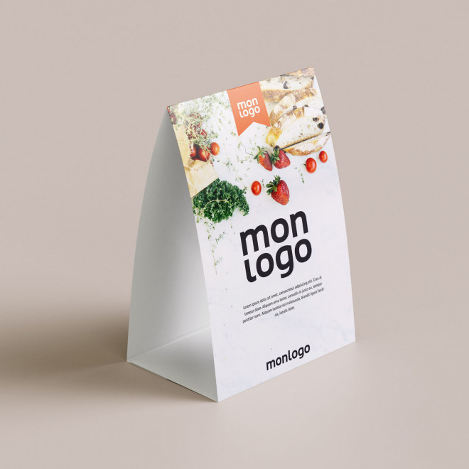 CHEVALET DE TABLE PERSONNALISABLE 'SPIRITO'