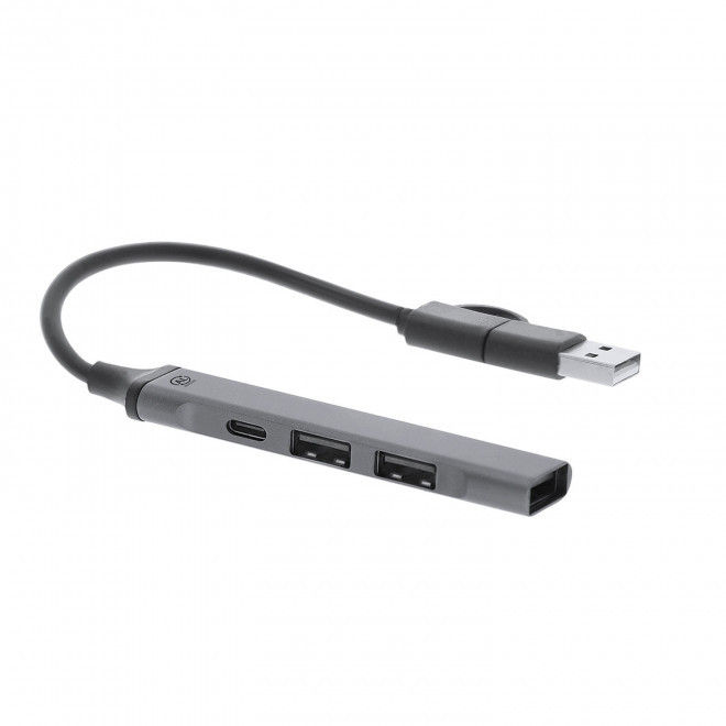 HUB USB ALU RECYCLE PERSONNALISABLE 'CHTOU'