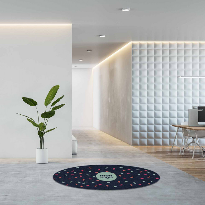 TAPIS D ACCUEIL PERSONNALISABLE 'BIENVENUE FORME'