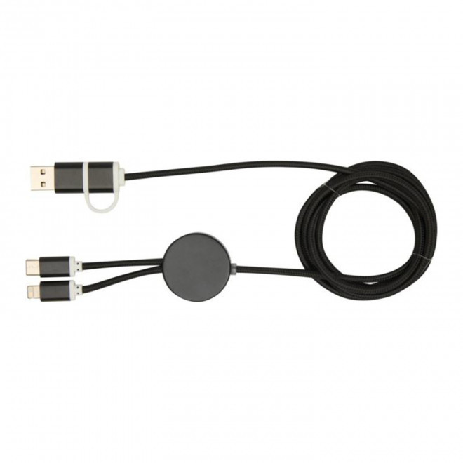 CABLE DE CHARGE PERSONNALISABLE 'ONTARIA LONG ALU'
