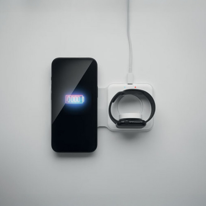 CHARGEUR INDUCTION PLIABLE PERSONNALISABLE 'PIEGO 2'