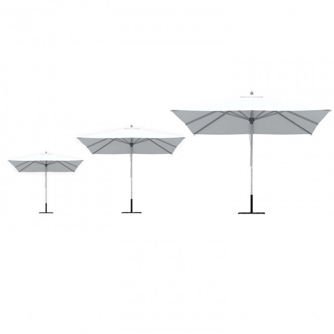 PARASOL ALUMINIUM CARRE 'SENTIDO QUADRI'