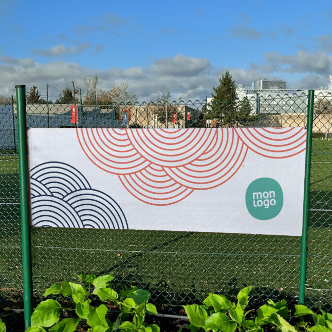 BACHE PERSONNALISEE 'REKLAM INTISSEE' 80X200 CM