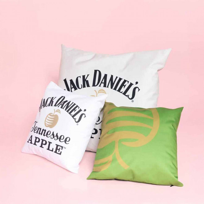 COUSSIN PERSONNALISE 'JAIPUR POLYESTER' 40X40CM