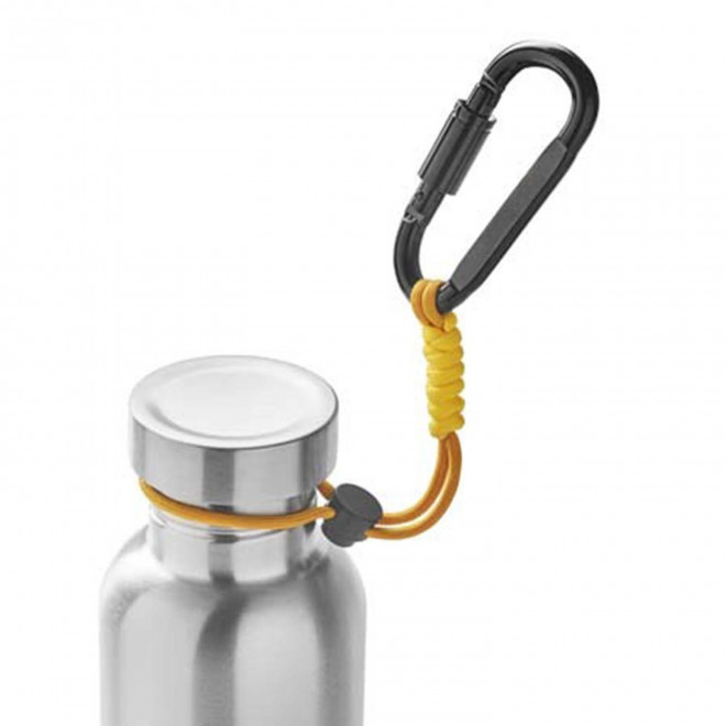 PORTE BOUTEILLE PERSONNALISABLE AVEC MOUSQUETON 'WATA'