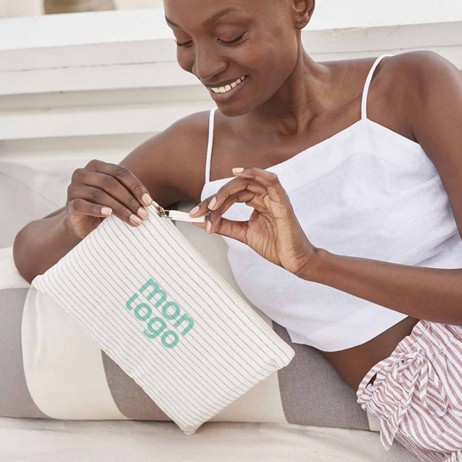 TROUSSE DE TOILETTE PERSONNALISEE TAILLE L 'MERYL'