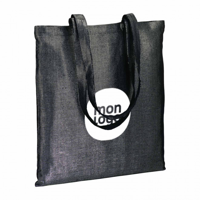 SAC SHOPPING BRILLANT PERSONNALISABLE 'SHINITA COULEUR'