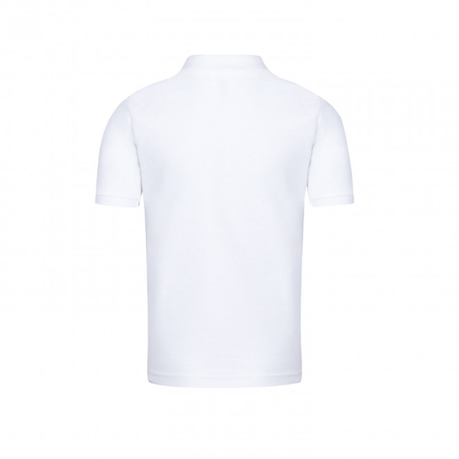 POLO ENFANT PERSONNALISABLE BLANC 'TERIM 180'
