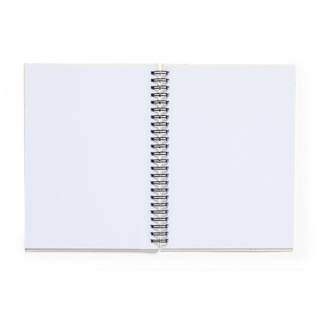 CARNET A5 CARTON RECYCLE SPIRALE PERSONNALISABLE 'LAURENT'