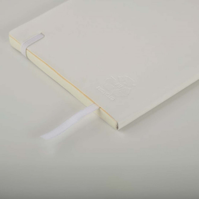 CARNET A5 RECYCLE SOUPLE PERSONNALISABLE 'LUGGATI'