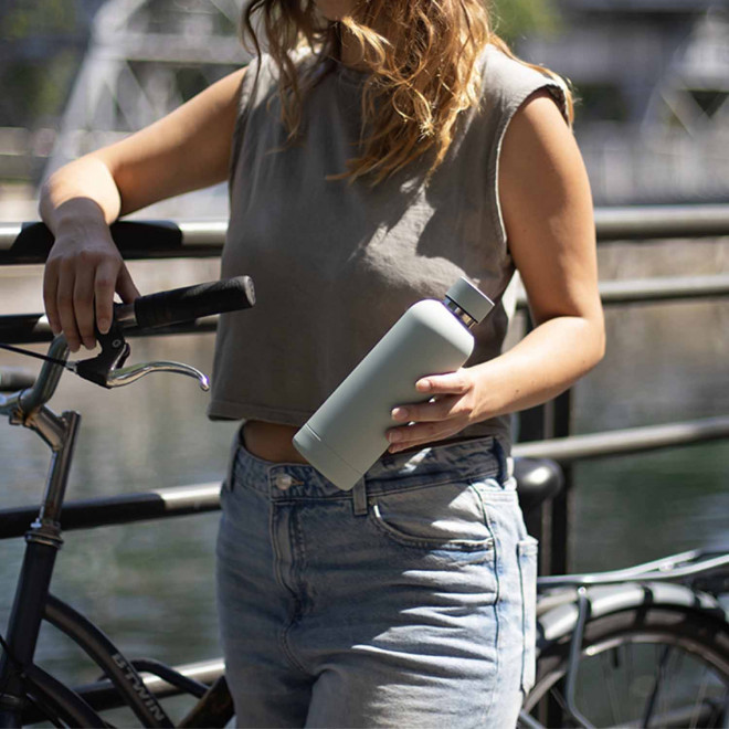 BOUTEILLE ISOTHERME PERSONNALISABLE 500 ML 'SPAZIO PASTEL'