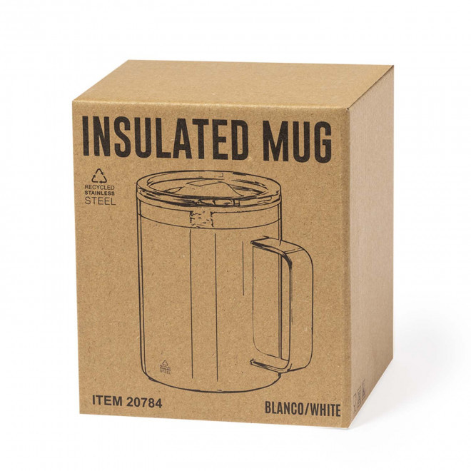 MUG ISO RECYCLE PERSONNALISABLE 400ML 'RICLO POIGNEE'