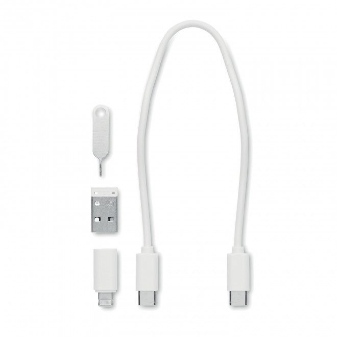 CABLE DE CHARGE AVEC BOITE PERSONNALISABLE 'CLIPCHA'