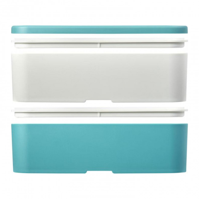 LUNCH BOX BIO PLASTIQUE PERSONNALISABLE 'STROBO DOUBLE'