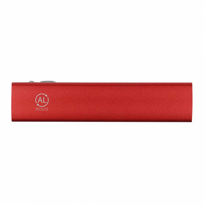 POWERBANK PERSONNALISABLE 2600MAH ALU RECYCLE 'ENDURANCE'