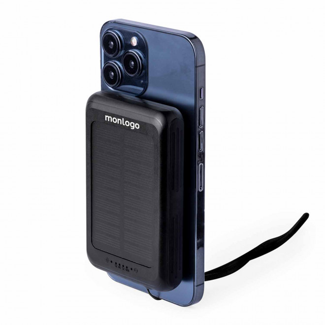 POWERBANK MAGSAFE SOLAIRE PERSONNALISABLE 5000MAH 'SOLMIO'