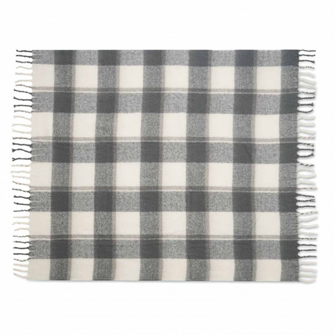 PLAID RPET A FRANGES PERSONNALISE 'CHOOW'