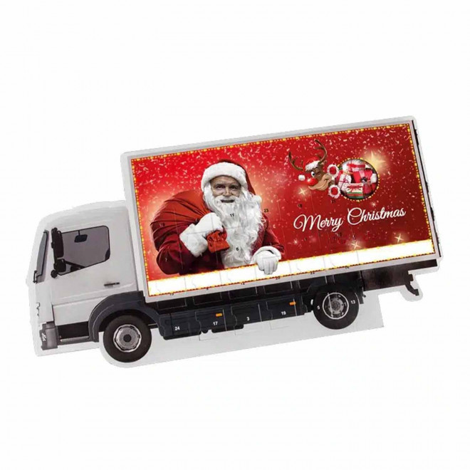 CALENDRIER DE L AVENT A LA FORME PERSONNALISABLE 'SMACKI'