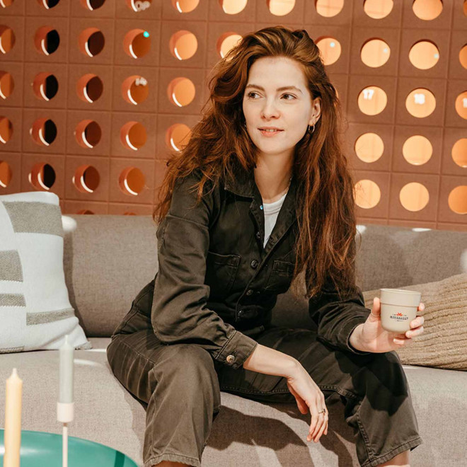 GOBELET PERSONNALISABLE EMPILABLE 220ML 'BE O'