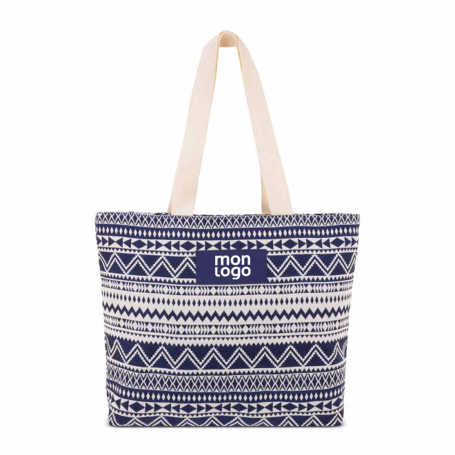 CABAS PERSONNALISE EN POLYESTER ET PU 'LIMA'