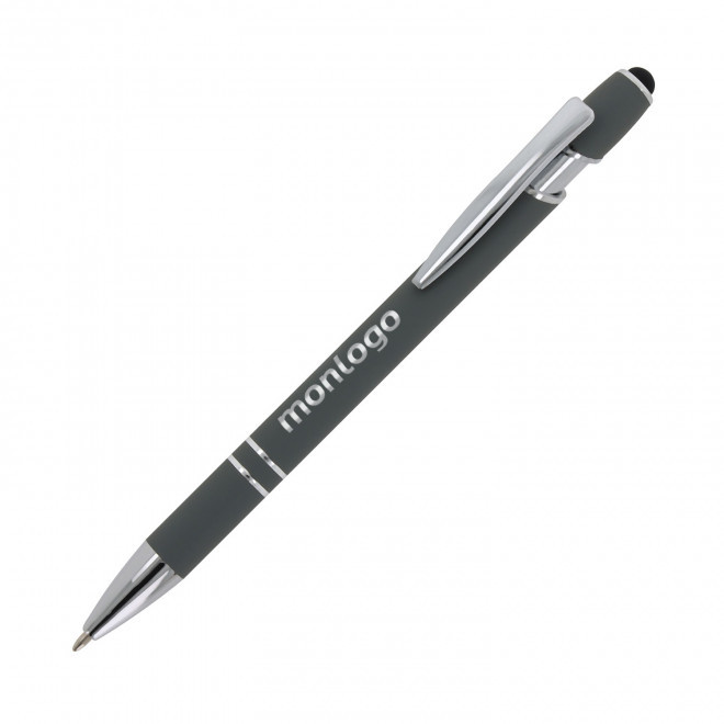 STYLO EN METAL MINE BLEUE PERSONNALISABLE 'PRINCY'