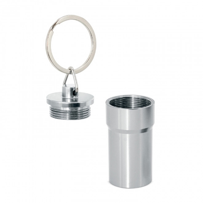 PORTE CLES PILULIER BOUCHONS PUBLICITAIRE 'SANTAX'