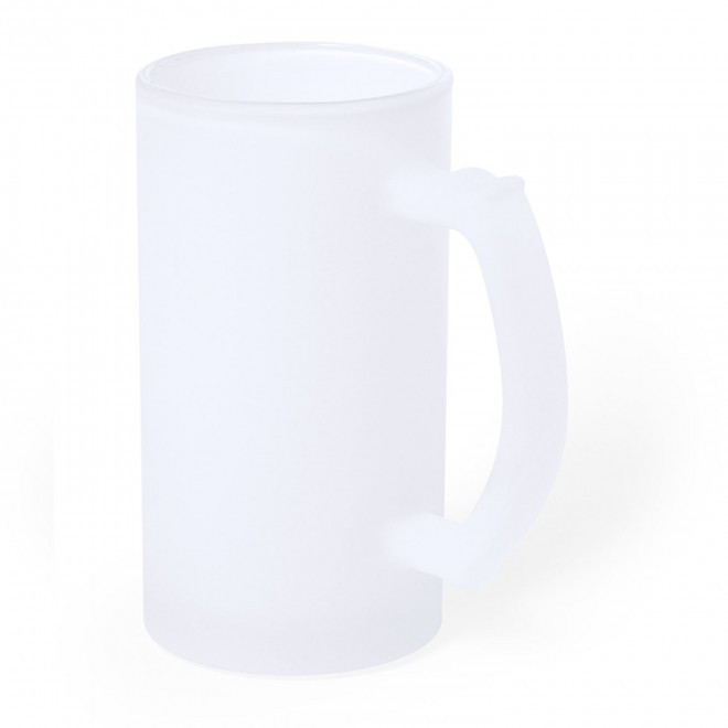 CHOPE A BIERE PERSONNALISEE EN VERRE GIVRE 50CL 'AXIO'