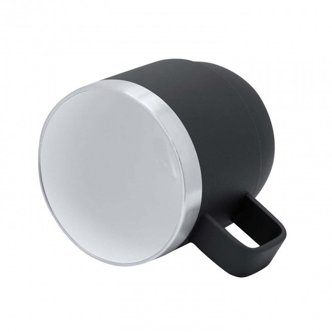 MUG ACIER ET CERAMIQUE PERSONNALISE 180ML 'BLUYVO'