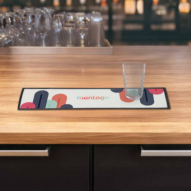 TAPIS DE BAR PERSONNALISABLE 'SOIRY'
