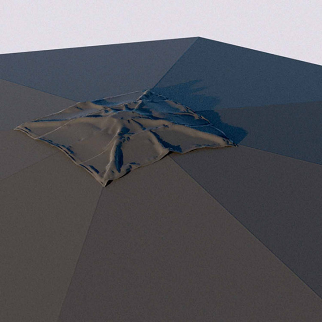 PARASOL TELESCOPIQUE PERSONNALISABLE 'SENTIDO ROND'