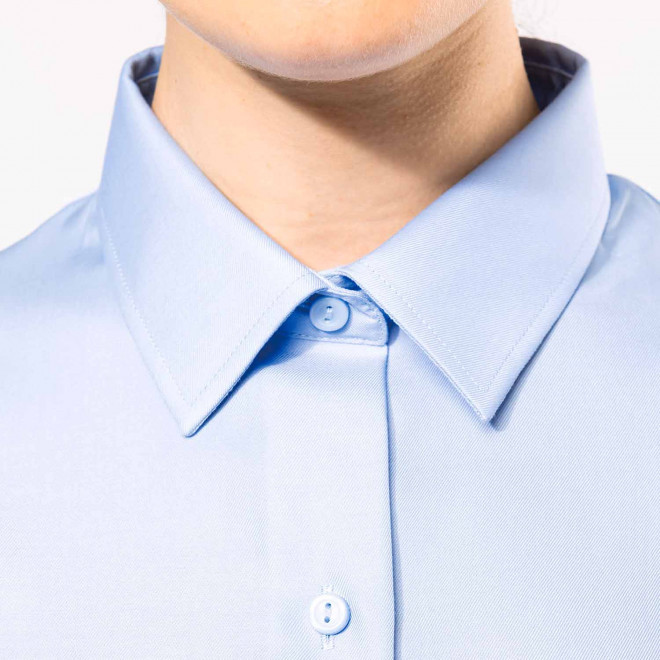 CHEMISE FEMME PERSONNALISABLE SANS REPASSAGE 'IMPEC'