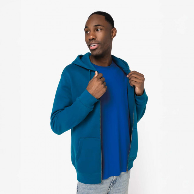 SWEAT SHIRT MIXTE ZIPPE PERSONNALISABLE 'NATIF'