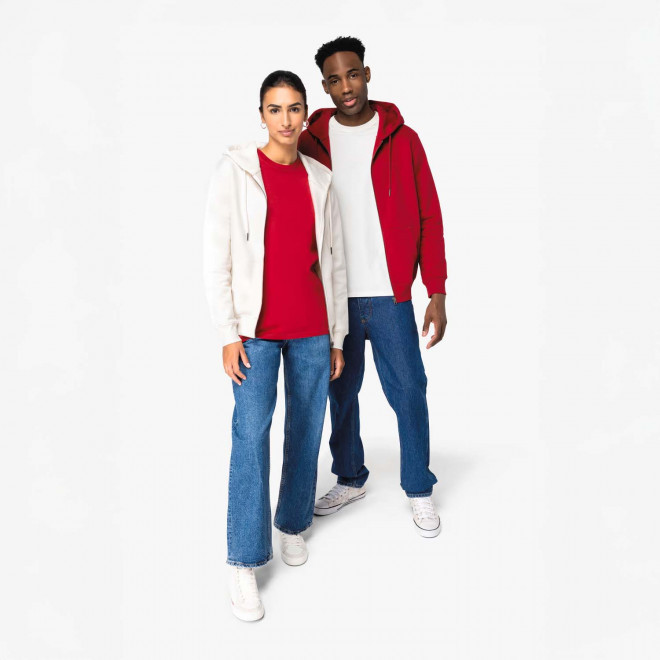 SWEAT SHIRT MIXTE ZIPPE PERSONNALISABLE 'NATIF'