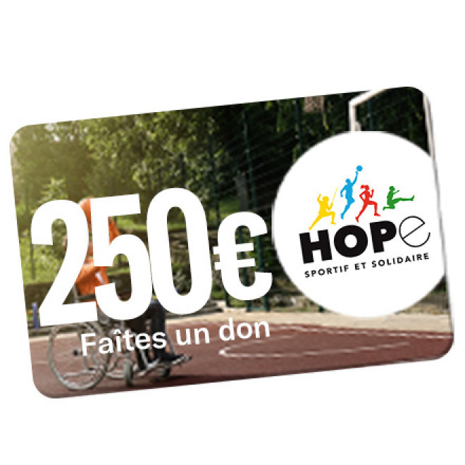 OBJETRAMA REVERSE UN DON DE 250€ À HOPE !