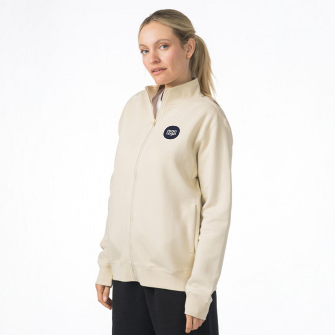 SWEAT ZIPPE FEMME PERSONNALISE 'TS'