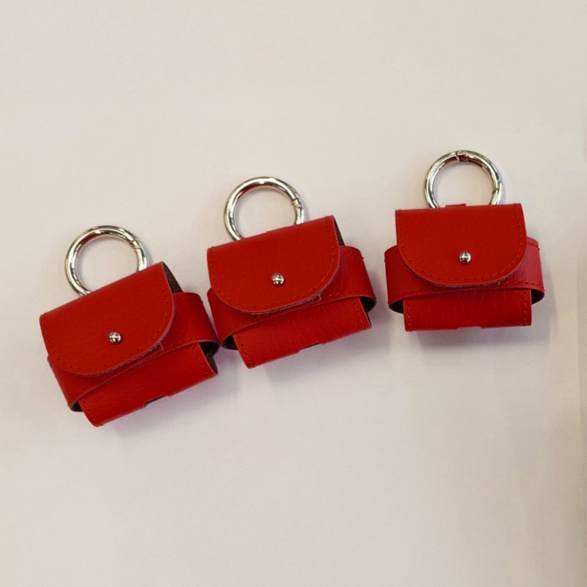 ETUI AIRPODS PERSONNALISABLE CUIR RECYCLE 'ROVER PRO'