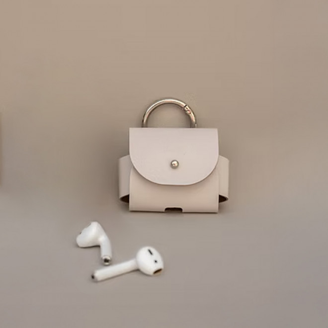 ETUI AIRPODS PERSONNALISABLE CUIR RECYCLE 'ROVER PRO'