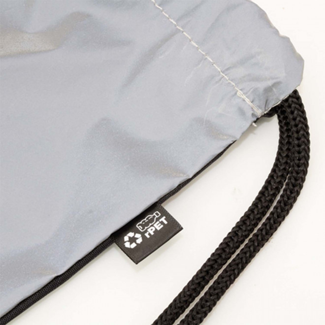 SAC CORDELETTES RPET REFLECHISSANT PERSONNALISE 'FRACI'
