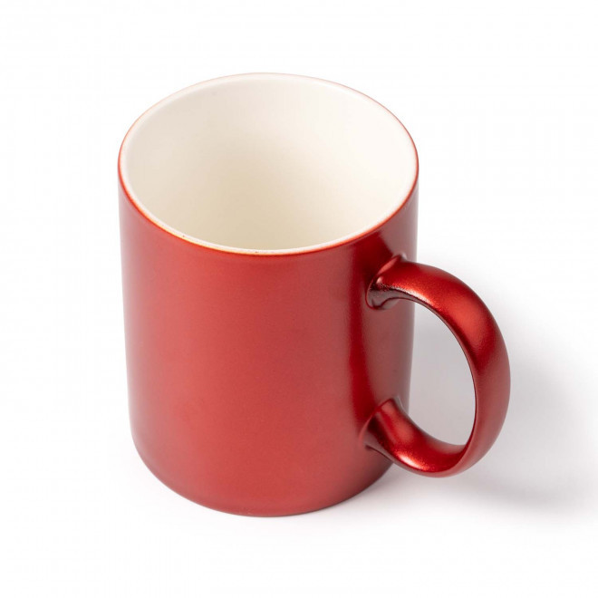 MUG EN CERAMIQUE PERSONNALISE NACRE 350ML 'GLIMT'