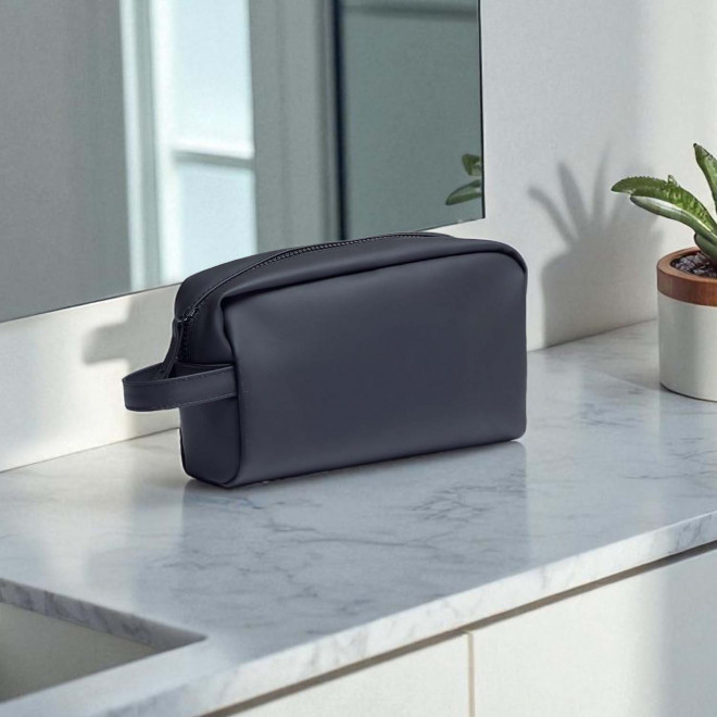 TROUSSE DE TOILETTE PERSONNALISABLE EN PU 'SIMON'