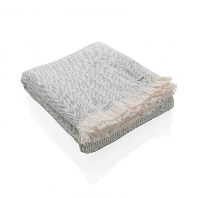 PLAID PERSONNALISÉ UKIYO® 'MIA' - vert