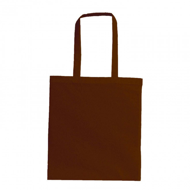 SAC COTON PERSONNALISABLE 110 A 240 GR/M2 'ANTONIO' - chocolat