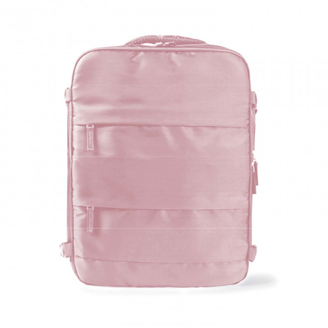 SAC A DOS CABINE PERSONNALISABLE 'RAQUEL' - rose