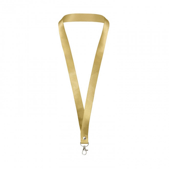 TOUR DE COU BRILLANT PERSONNALISABLE 'LUNGO SHINY' - doré