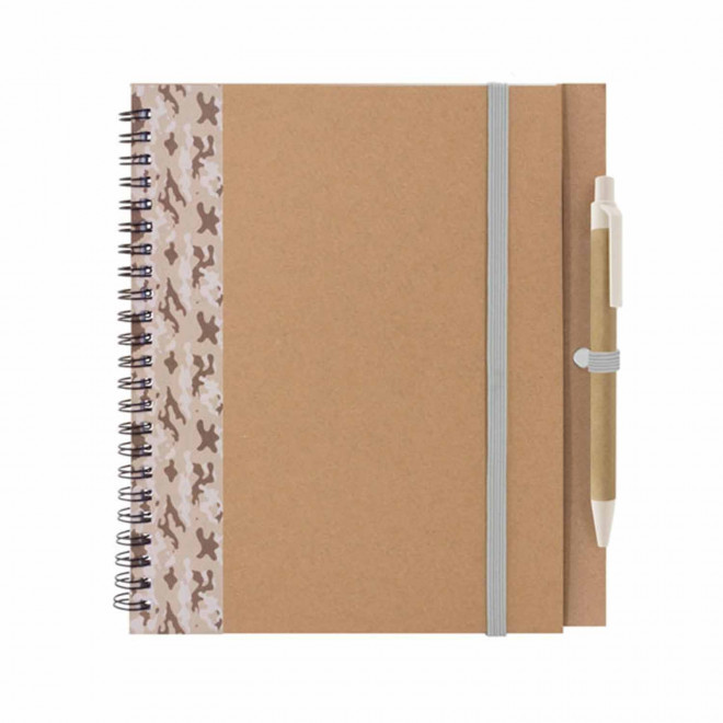 CARNET PERSONNALISABLE 'RAMSES ARMY' - camo beige