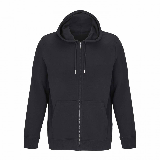 SWEAT ZIPPE A CAPUCHE PERSONNALISABLE 'CALIPSO' - noir