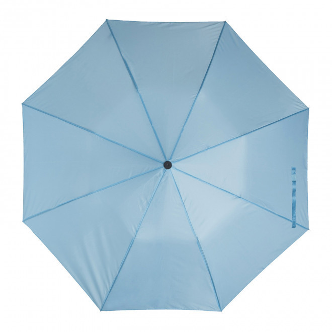 PARAPLUIE PLIABLE PUBLICITAIRE 'EDIMBOURG' - bleu clair
