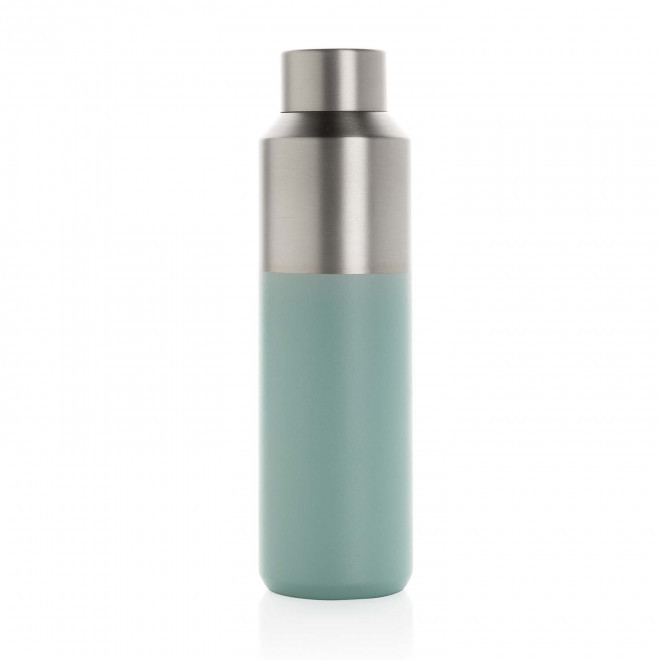 BOUTEILLE ISOTHERME PERSONNALISABLE ACIER RECYCLE 'WESIGN' - vert